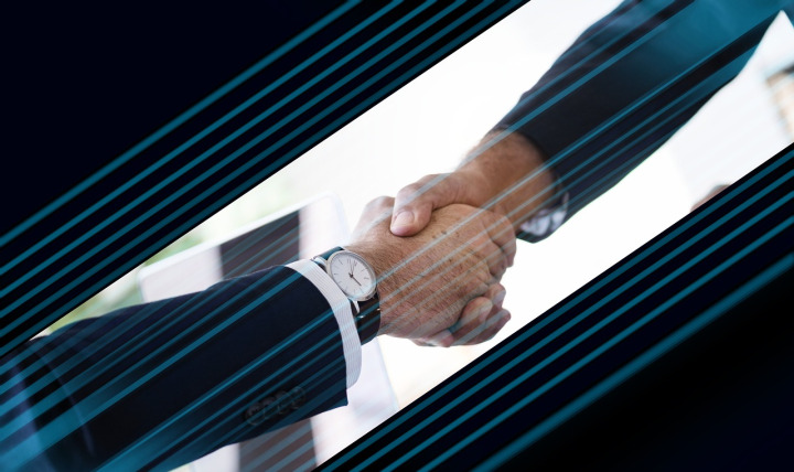 team meeting partners handshake caribbean